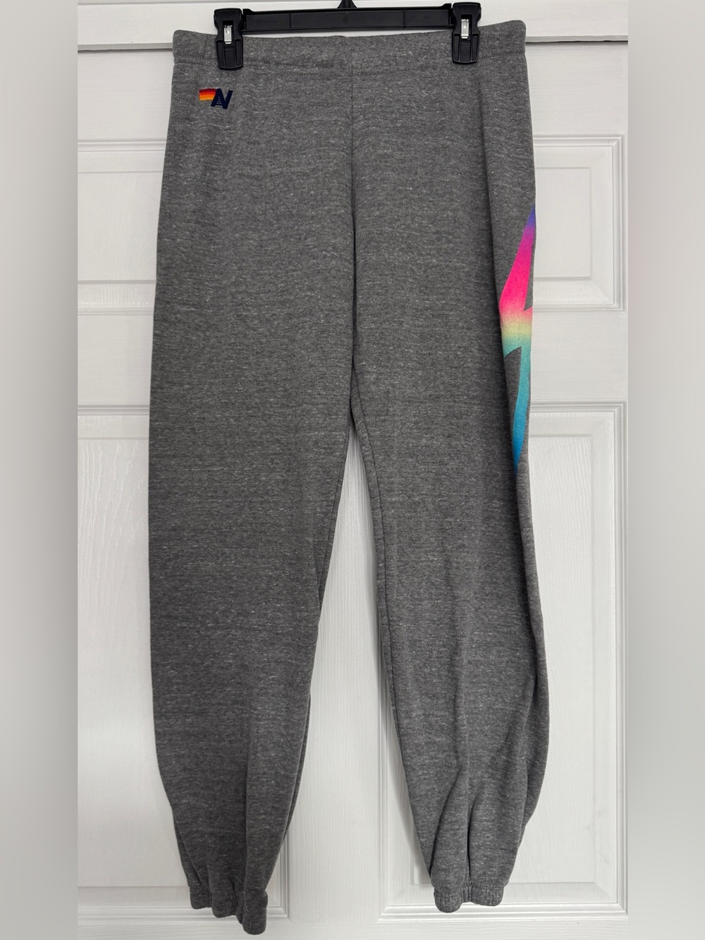 AVIATOR NATION | BOLT SWEATPANTS GRAY LARGE